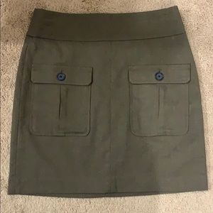 LOFT Front Pocket Skirt